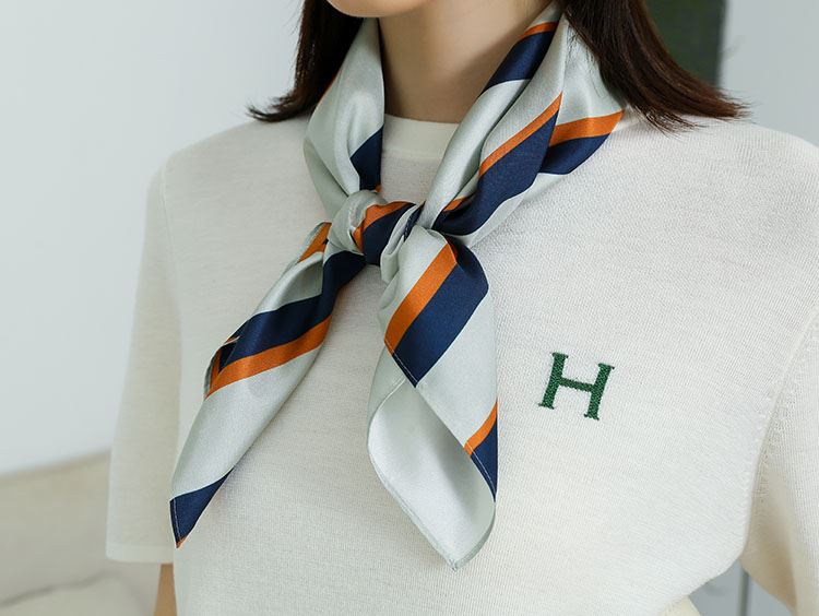 14mm silk twill scarf